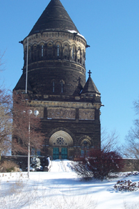 Lake View Cemetery garfield monument